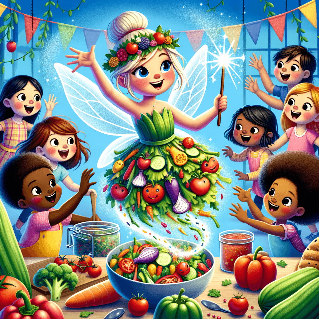 Lila, el Hada de la Ensalada