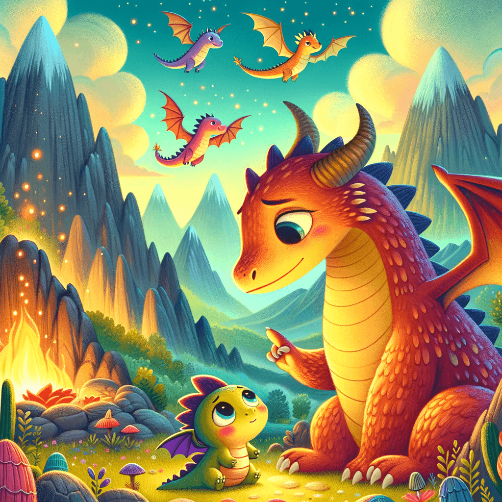 El Pequeño Dragón en las Montañas Rocosas