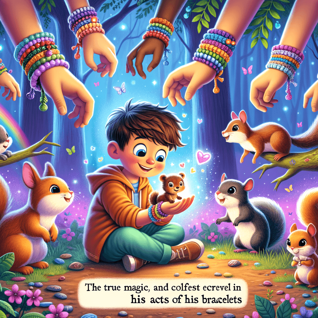 Las Pulseras de Colores de Tahiel