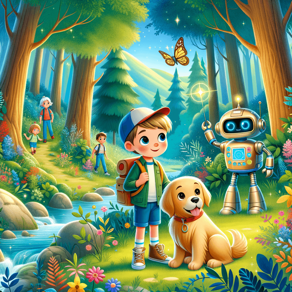 Benjamin, Aquiles y el Robot Explorador