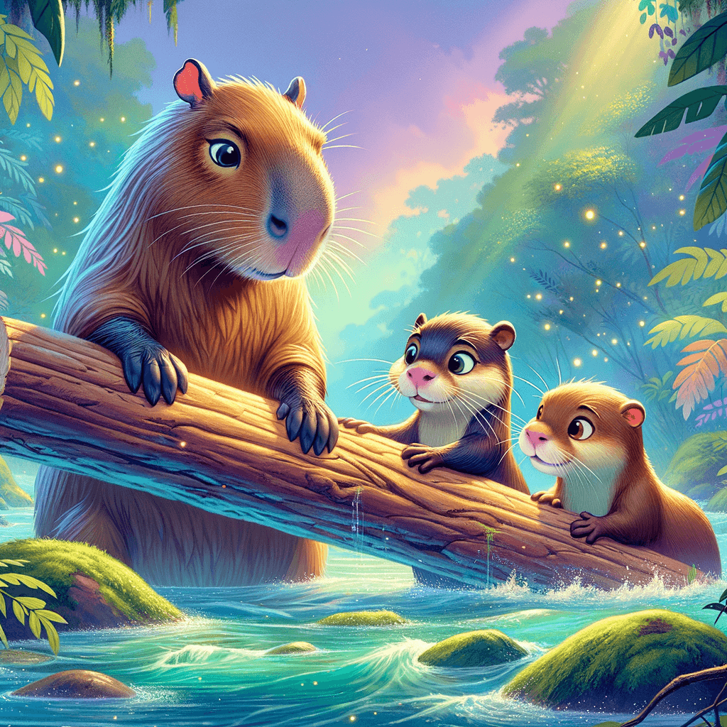 El Carpincho Valiente y las Nutrias del Río