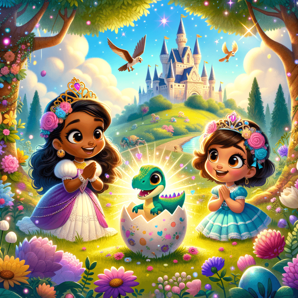 La Princesa Morena y el Dinosaurio Amistoso