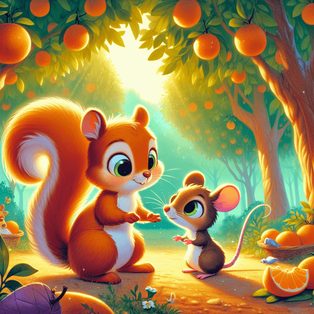 Pepe y Pérez en el Campo de Naranjas