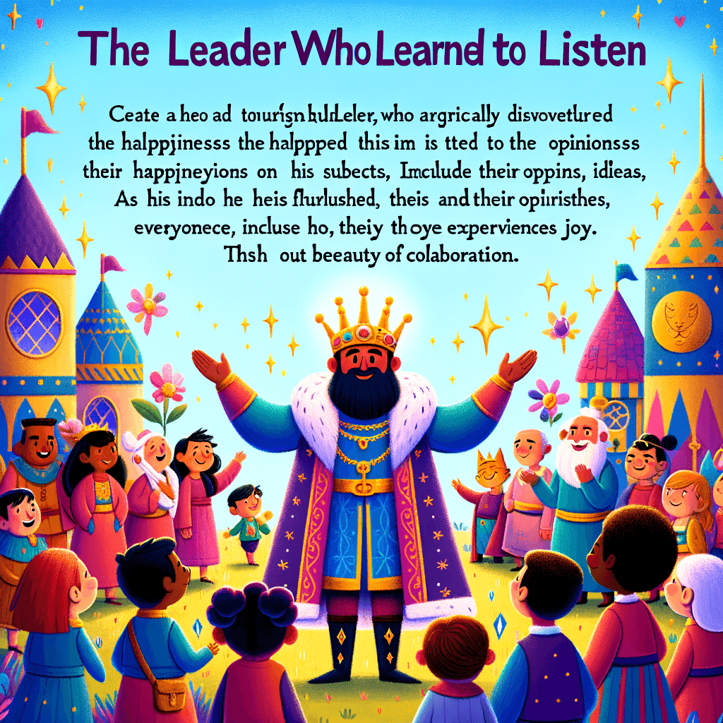 El Rey que Aprendió a Escuchar